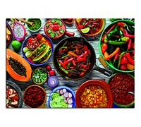 Pintdecor Mexican Panel, Fir Wood, multicoloured, 50 x 35 x 4.5 cm