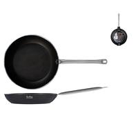 Pinti Inox Aluminum Frying Pan 36 cm Black Coated