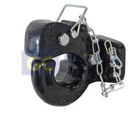Pintle Hook NATO Style Tow Hitch | For Ring Hitches and Lunette Rings | Max Rated Towing Weight 15000kg | Industrial, Military, and Agricultural Applications