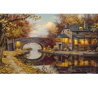 Pintoo Jigsaw Puzzle 1000 Piece for Adults - Evgeny Lushpin Tranquility - Easy Storage Snug Interlocking Plastic Puzzles No Glue Required [H2852]