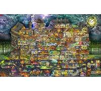 Pintoo Jigsaw Puzzles 4000 Piece for Adults - Tom Parker - The Night House Maze Beautiful Plastic Puzzle for Home Decor Zero Dust Easy Storage [H2953]