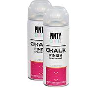 Pinty Plus - Chalk Spray Paint - 400ml - 818 - Glamour Red