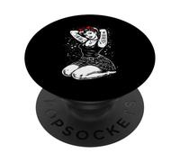 Pinup Girl Vintage Pop Art Tattoo Model Witchcore Aesthetic PopSockets Adhesive PopGrip