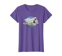 Pinup WW2 B-17 Bombs Air Force Vintage T-Shirt