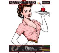 Pinups: libro de colorear relajante para adultos