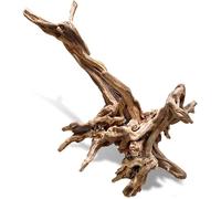 PINVNBY Natural Large Driftwood for Aquarium Fish Tank Decorations, Driftwood for Reptile Tank Bearded Dragon Tank Accessories Terrarium Decor (7.5 to 14.5 inches / 2 Pack)