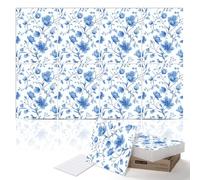 PINWELIFE® Acoustic Art Tiles - 8-Pack 12"x16" Sound Absorbing Panels, Seamless Wallpaper-Style Decorative Acoustic Wall Art, Echo Reduction for Home Studio/Office, Nano Tape Included