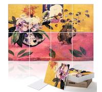 PINWELIFE® Wall Art Acoustic Panels, Sound Proof Absorbing Panels for Home/Office, Decorative Absorbing Dampening, Noise and Echo Cancelling, 120x80cm (Still Life, by Paul Gauguin)
