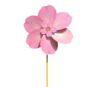 Pinwheels for Kids | Cherry Windmills Wind Spinners Spring Decor | Pink Flower Garden Decor Photo Props, Outdoor Toys for Yard Lawn Patio Balcony, Party Decorations