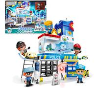 Pinypon Action Traps in the Police Station Playset - Famous 7014493 Toy Set