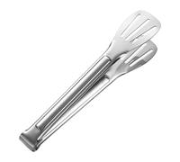 Pinzas De Cocina De Acero Inoxidable | Pinzas Para Parrilla De Barbacoa Resistant Al Calor Con Agarre Fuerte, Pinzas De Metal Para Cocinar, Acampar, Hacer Barbacoas, Pinzas De Comida Para Serv