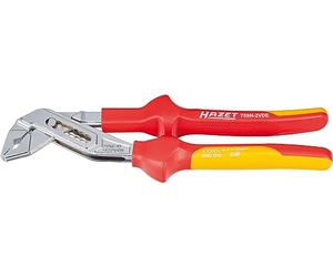 Pinze universali isolate di sicurezza HAZET 759N-2VDE,superficie isolata di sicurezza VDE fino a 1000 V, campo di serraggio fino a 35 mm, per le attività e le applicazioni di tutti i giorni