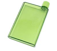 Piomoner Flat A5 Square Water Bottle for Handbag, Small BPA-Free 350ml/420ml Book Drink Bottle for Sports, Travel, School