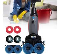 PioMue Autolaveuse de Sol Automatique Mini, sans Fil et alimentée par Batterie, Largeur de Nettoyage de 43 cm (17 Pouces), autonomie de 90 Minutes,for Tile Hardwood Floors Marble Grey