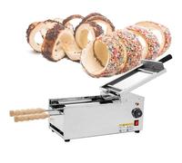 PioMue Electric Chimney Cake Machine,Fireplace Cake Making Machine,1600W Commercial Grill for Bread Rolls, Ice Cream Cones,Versatile Baker for Delicious Treats