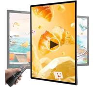 PioMue LED Digital Advertising Screen, Outdoor Scrolling Pixel Display for Businesses, Electronic Billboard for Marketing, Illuminated Outdoor Signage Remote Control/USB 43in