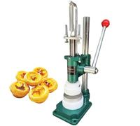 PioMue Manual Egg Tart Press Machine, Egg Tart Molding Machine, Cream Tart Molding Machine, Egg Tart Skin Tool, for Baking Egg Tarts and Other Pastry Tarts SN6023