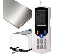 PioMue Surfaces Roughness Tester, Portable Profile Gauge, High Precision 0.001μm, Measuring Range 160μm, LCD Display, Diamond Probe for Metal Surfaces Detection