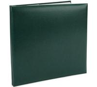 Pioneer 1-Piece 12 x 12-inch Leatherette Post Bound Album, Green