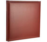 Pioneer 12 Inch by 12 Inch Snapload Sewn Leatherette Cover Memory Book, Brown