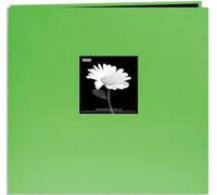 Pioneer 12 x 12-inch Book Cloth Cover Post Bound Album, Citrus Green