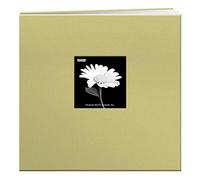 Pioneer 12 x 12-inch Book Cloth Cover Post Bound Album, Soft Yellow