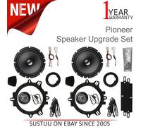 Pioneer 16.5cm Custom Fit Speaker Upgrade Kit│For Renault Clio 2013 to 2019 Car