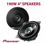 Pioneer 190 Watts 4" 10cm G-Series 2 Way Coaxial Door Dash Speakers- TS-G1020F