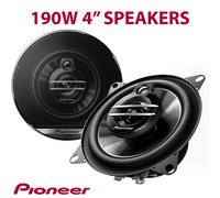 Pioneer G-Series TS-G1030F - 4" 10cm 190 Watts 3 Way Coaxial Door Dash Speakers
