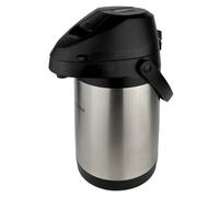 Pioneer 3.0 Litre Lever Pump Airpot With "tea" Label, Thermal Insulated Flask Drinks Dispenser