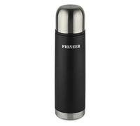 Pioneer Flasks Stainless Steel Metal Vacuum Flask, Black, SVB500, 500 ml, 0.5 L