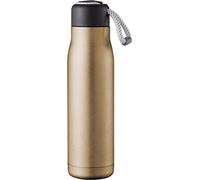 Pioneer 500ml Drinks Bottle, Metallic Matt Bronze, Stainless Steel Vacuum Insulated Water Bottle, Leakproof, Keeps Drinks Hot or Cold