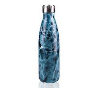 Pioneer 500ml Drinks Bottle, Stainless Steel, Vacuum Insulated | Double wall insulated water bottle, keeps drinks hot up to 8 hours and cold up to 4 hours, brushed steel finish.