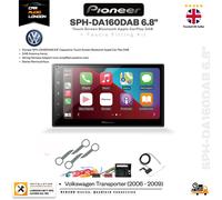 Pioneer 6.8" Apple CarPlay Android Auto Stereo Upgrade Kit for VW Transporter T5