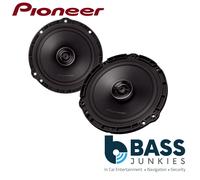 PIONEER TS-Q160F-PC 16.5 cm (6.5 Inch) 2-Way Coaxial Speaker for Peugeot, Citroën, Opel & DS (350W Max., 50W RMS), Plug & Play