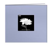 Pioneer 8 Inch by 8 Inch Postbound Frame Cover Memory Book, Heavenly Blue