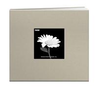 Pioneer 8 x 8-inch Book Cloth Cover Post Bound Album, Biscott Beige