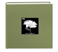 Pioneer 9 x 9-inch Cloth Photo Album with Frame, Sage Green