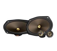 Pioneer A-Series MAX TS-A693CH, 2-Way Component Car Audio Speakers, Full Range, Clear Sound Quality, Easy Installation and Enhanced Bass Response, Full Gold Colored 6” x 9” Oval Speakers