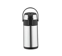 Pioneer 3.0L Stainless Steel Push-Pump Airpot, Thermal Drink Dispenser