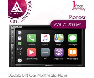 Pioneer AVH-Z5200DAB Double DIN Car Multimedia Player│Bluetooth│DAB+│Radio│InUK
