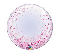 Pioneer Balloon Company 57790 Bubble Balloon, 24 Inches, Multi