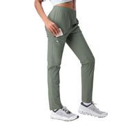 Pioneer Camp Ladies Jogging Bottoms Lightweight Sweatpants Womens Quicking Dry Tracksuit Drawstring Trousers Breathable Outdoor Hiking Trouser with 3 Pockets UPF50+（Army Green;S）