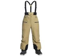 Pioneer Camp Men's Baggy Ski Trousers Waterproof 15000 mm - Ski Trousers with Adjustable Straps & Ventilation - Men's Snowboard Trousers for Deep Snow - Breathable 7000 g/m², Windproof, Robust, khaki