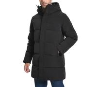 Pioneer Camp Men's Winter Parka Jacket, Black, XL