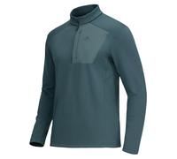 Pioneer Camp Outdoor Fleece Pullover Men with 1/2 Zip - Lightweight Sports Shirt with High Thermal Insulation & Breathable for Hiking, Mountaineering, Camping & Everyday Life