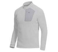 Pioneer Camp Outdoor Fleece Pullover Men with 1/2 Zip - Lightweight Sports Shirt with High Thermal Insulation & Breathable for Hiking, Mountaineering, Camping & Everyday Life
