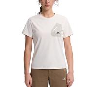 Pioneer Camp Women's Activewear T-Shirt, Freshness Technology, Quick Dry Moisture Wicking, Zip Chest Pocket(Light Khaki;S)