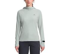 Pioneer Camp Women's Long Sleeve Running Hoodie Top, UPF 50+ Sun Protection, Quick Dry Moisture Wicking, Breathable 4-Way Stretch, Athletic Shirt for Running, Hiking, Outdoor (Green; XXL)