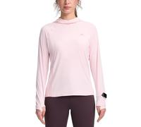 Pioneer Camp Women's Long Sleeve Running Hoodie Top, UPF 50+ Sun Protection, Quick Dry Moisture Wicking, Breathable 4-Way Stretch, Athletic Shirt for Running, Hiking, Outdoor (Pink; XXL)